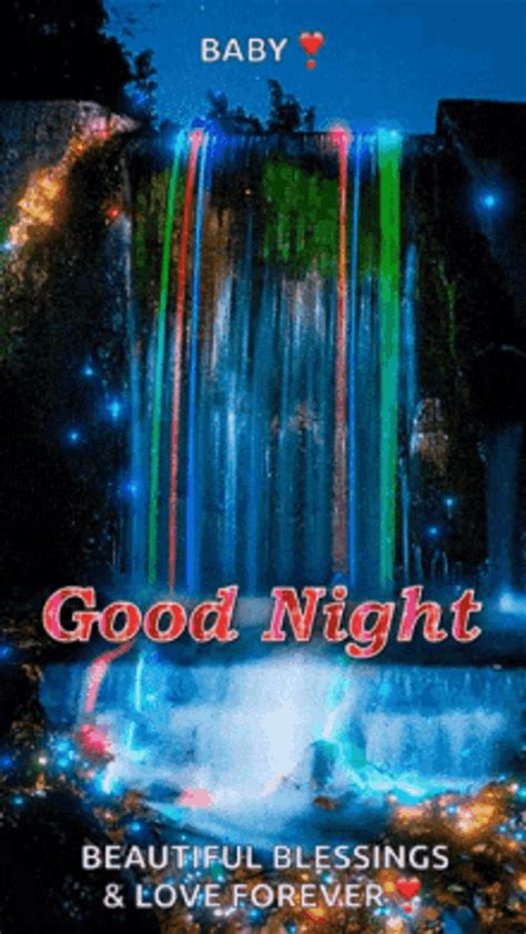 magical good night beautiful gif